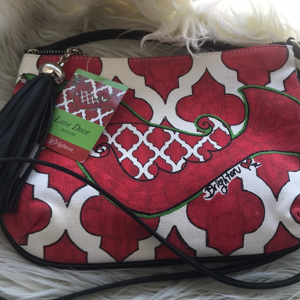 Brighton NWT Love Dove Pouch